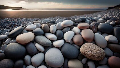 pebble stone texture background quiet luxury concept natural elegant comfort timeless minimalist refined simplicity subtle sophisticated serene tasteful tranquil premium quality soft muted