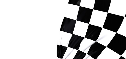 Aufkleber - Checkered flag, race flag background