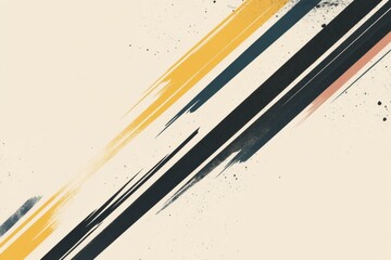 Fototapete - Colorful abstract lines intersecting at various angles on a light background. Generative AI