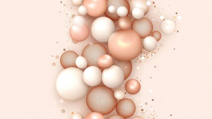 Poster - Smooth pastel gradients create a calming abstract background with soft shapes and lines suitable for posters, banners, and web designs SEAMLESS PATTERN