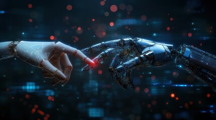 Poster - Humanity and Artificial Intelligence: A Touching Digital Frontier
