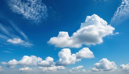 Wall Mural - blue sky background, ai generated