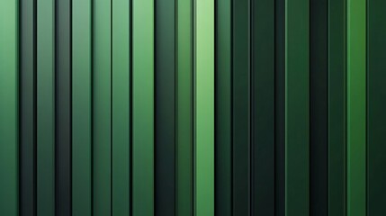 Poster - Abstract background with green straight lines, strips