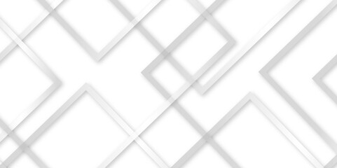 Poster - Abstract seamless random geometric white, gray square lines pattern on a transparent background design. abstract background with luxury geometric random chaotic lines. squares and triangle line.