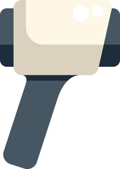 Poster - Illustration of a speed radar gun, used by police to enforce speed limits and ensure road safety
