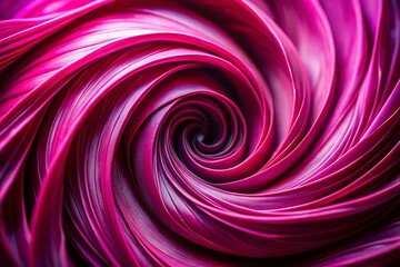 Poster - Low Light Pink Swirl Abstract Art: Captivating Vibrant Visuals