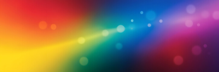 Poster - Abstract Blurred gradient rainbow color. LGBTQ  background.