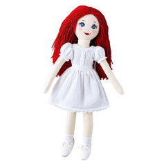 Rag Doll isolated on transparent background