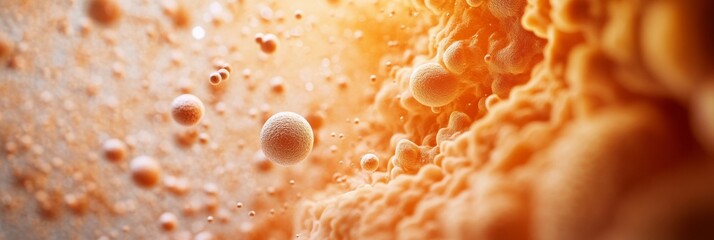 Poster - Futuristic Biomolecular Study Textured Cellular Dynamics for Smart Lab Applications - Cutting-Edge Scientific Visualization and Research Enhancement