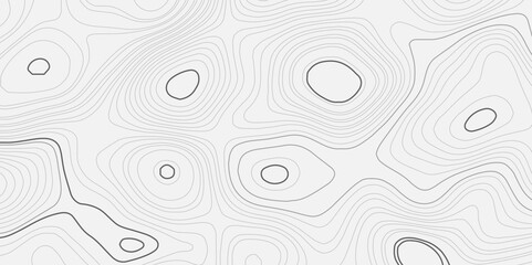 Poster - abstract wavy background. detailed topographic line map showing elevation patterns. topographic cont