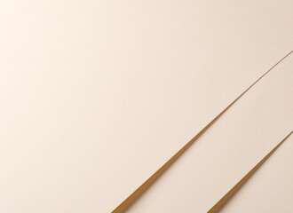 Aufkleber - Beige paper background with a smooth, matte texture and an understated, timeless elegance. Featuring a muted, monochrome tone, this refined and versatile design exudes a serene, calming effect. Ideal