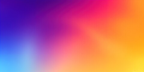 Poster - Colorful abstract background blending blue, purple, pink, orange and yellow