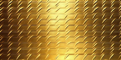 Poster - Seamless gold metal texture with a golden gradient background, perfect for a textured metallic template, gold, metal