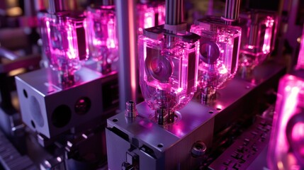 Poster - Illuminated Transparent Components in Advanced Machinery