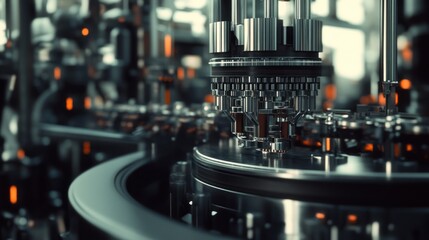 Poster - Intricate Machinery Precision Engineering Complex System
