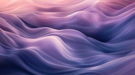 Poster - Abstract Purple and Pink Wave Pattern Design