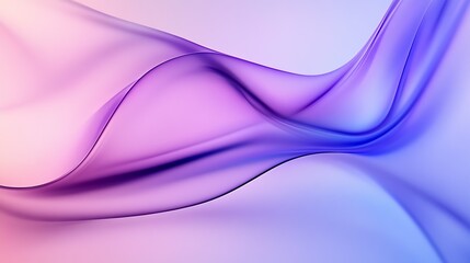 Poster - Elegant Fluid Gradient Design with Pastel Shades of Light Pink and Purple for Artistic Projects : Generative AI