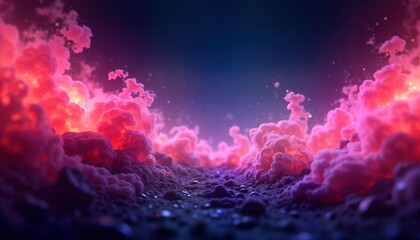 Leinwandbilder - Abstract neon purple fire motion blur background shows energy concept. Colorful dynamic gas fuel, renewable energy. Modern vibrant abstract tech design for eco illustration. Futuristic energy concept
