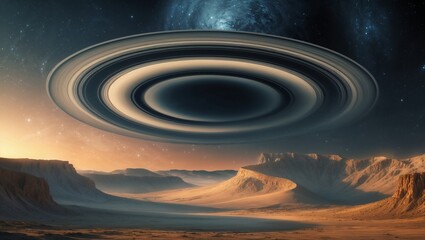 Wall Mural - strange and wonderful alien planet