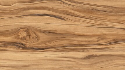Poster - A warm brown wooden surface with visible grain patterns, creating a rustic and natural blank canvas.