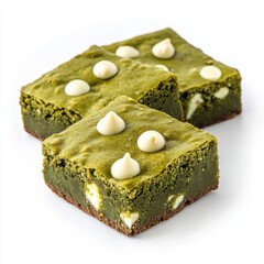  Fudgy green brownies 