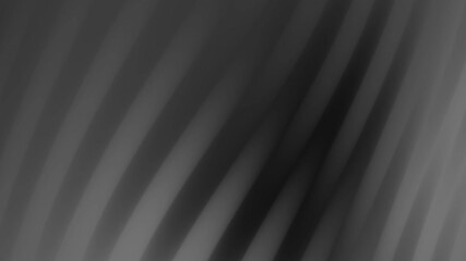 Poster - Abstract Waves of Black and White: A Study in Light and Shadow in Monochrome Art