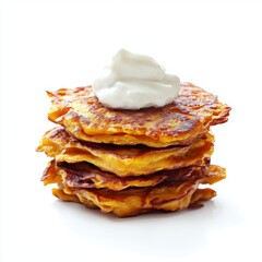 Wall Mural - Small sweet potato pancakes