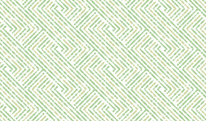 Aufkleber - Abstract geometric pattern with stripes, lines. Seamless vector background. Colored ornament. Simple lattice graphic design