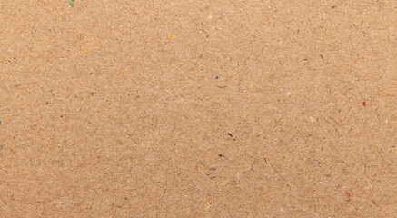 Wall Mural - brown paper eco recycled, kraft paper sheet texture cardboard for background.