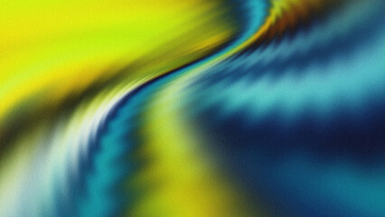 Wall Mural - Bright glowing gradients flow harmoniously into luminous radiant patterns with ethereal shimmering textures and dynamic motions adding depth