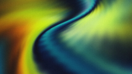 Wall Mural - Dreamy glowing light flows into radiant vibrant gradients with luminous textures and seamless wave-like motions creating a captivating abstract aesthetic