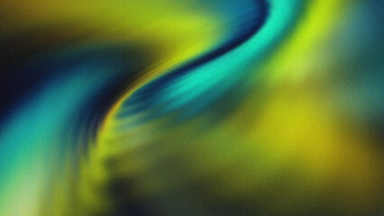 Wall Mural - Dreamy vibrant waves merge into radiant luminous gradients with ethereal textured highlights and dynamic motions creating brilliance and harmony