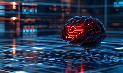 AI Brain Processing Data Center Network