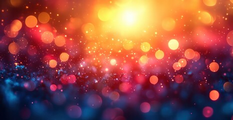Poster - Festive Celebration Abstract Light Background for New Year and Christmas
