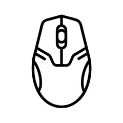 Poster - Computer Mouse Vector Icon – Technology & Navigation Symbol