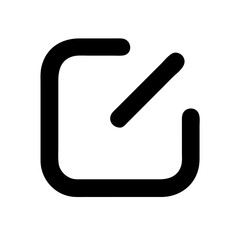 Aufkleber - External Link Vector Icon – Navigation & Hyperlink Symbol