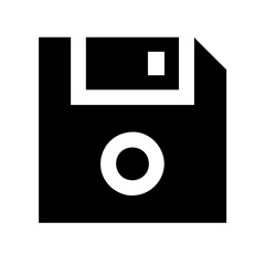 Poster - Floppy Disk Vector Icon – Data Storage & Technology Symbol