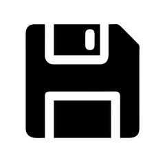 Poster - Floppy Disk Vector Icon – Data Storage & Technology Symbol