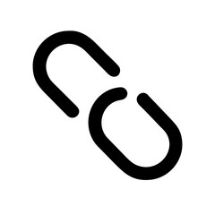 Aufkleber - Link Vector Icon – Connection & Networking Symbol