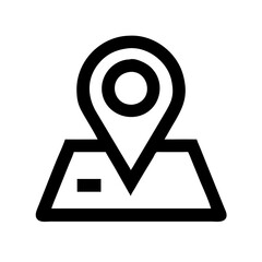 Aufkleber - Pin Map Vector Icon – Navigation & Location Symbol