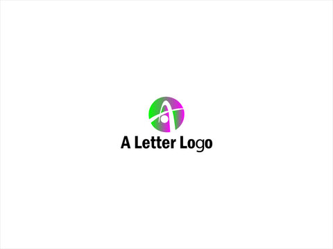 A Letter logo 