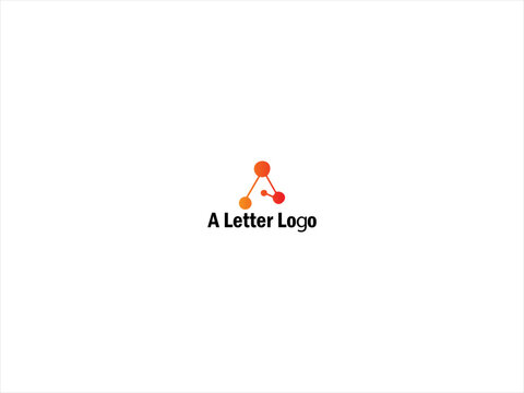 A Letter logo 