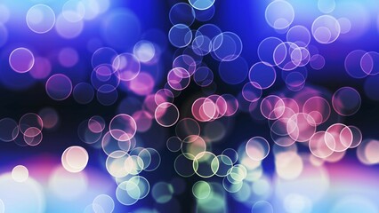 Poster - Beautiful bokeh with multi colors, lights bokeh background, defocused and blurred bokeh lights, 3d rendering background