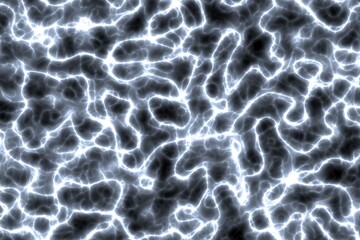 Fototapete - amazing soft neon electrical flames computer graphic background illustration