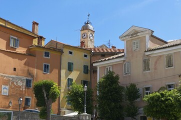 Historic centre, Labin, Istria, Croatia, Europe