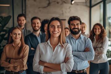 Aufkleber - Effective team collaboration in modern offices is vital for business success, fostering employee engagement and empowerment, leading to innovative solutions and a more cohesive, productive workplace