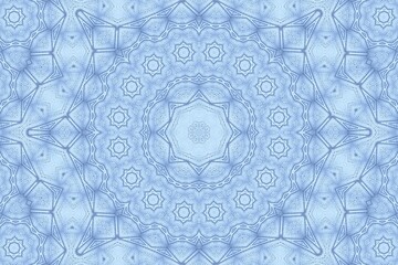 Poster - Abstract pattern from foam on the glass