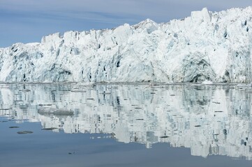 lilliehook glacier, lilliehook fjord, spitsbergen island, svalbard archipelago, norway, europe