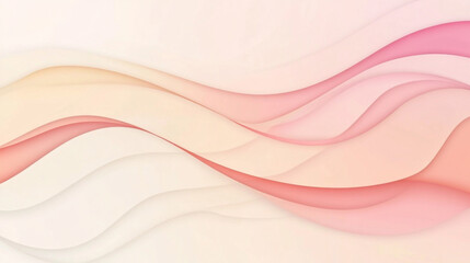Poster - wavy pink background. abstract pink color background. modern abstract waves in colorfull white, suit