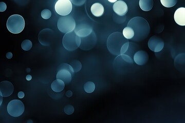 Poster - Dark black abstract circles create a dynamic motion background with blurred lights, Dark black abstract circles graphic motion background Video Ultra HD